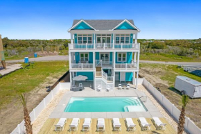 Livin` the Dream Brunswick Vacation Rentals Private heated pool